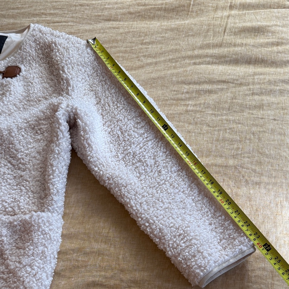7 for all mankind toggle teddy coat - Picture 6 of 17